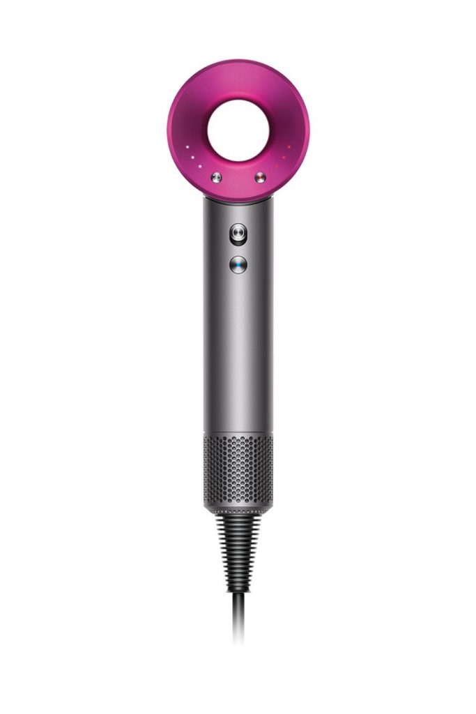 Dyson Supersonic™ hair dryer in iron/fuchsia