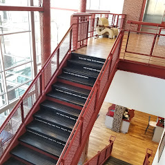 Cardio and Group Fitness Staircase