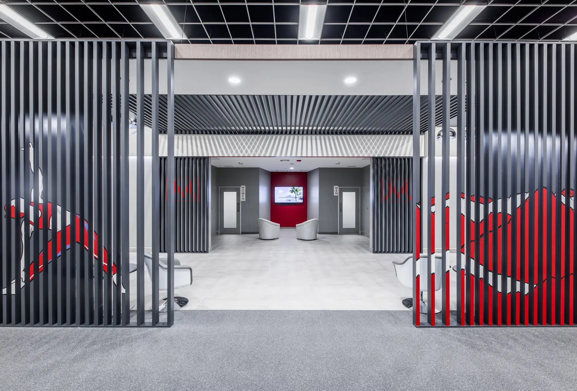Locker Room Entrance